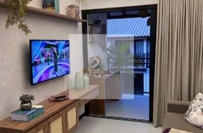 Apartamento com 1 quarto, 40,96m², em praia do forte!