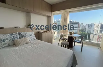 Apartamento studio com 30m2, porteira fechada, no caminho das árvores!