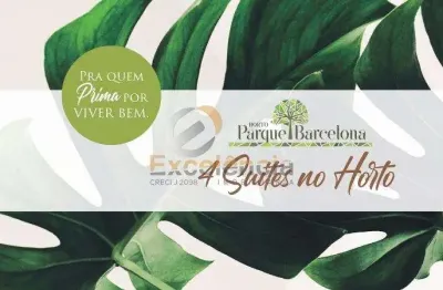 Apartamento com 4 suítes, 171,65m², horto parque barcelona!