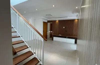 Cobertura para aluguel, 3 quartos, 3 suítes, 3 vagas, vila scarpelli - santo andré/sp