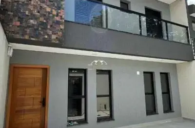 Sobrado à venda, 154 m² por r$ 889.000,01 - vila scarpelli - santo andré/sp