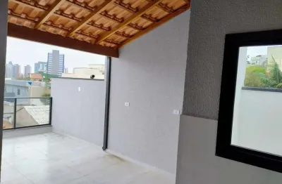 Cobertura à venda, 78 m² por r$ 430.000,00 - vila alice - santo andré/sp