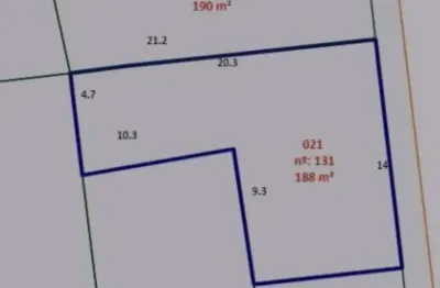 Terreno à venda, 188 m² por r$ 620.000,00 - vila vilma - santo andré/sp