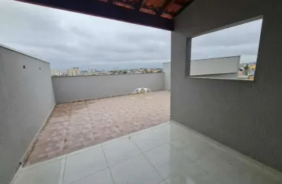 Cobertura à venda, 98 m² por r$ 380.000,01 - jardim progresso - santo andré/sp