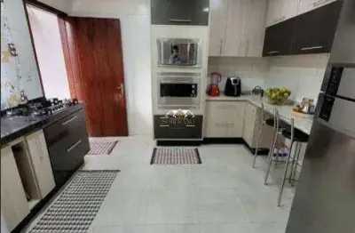 Sobrado à venda, 122 m² por r$ 690.000,01 - vila alzira - santo andré/sp
