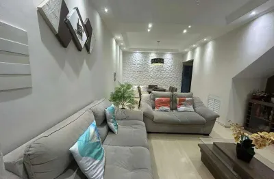 Sobrado com 3 dormitórios à venda, 153 m² por r$ 660.000,00 - vila floresta - santo andré/sp