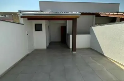 Cobertura à venda, 84 m² por r$ 387.000,00 - jardim alvorada - santo andré/sp