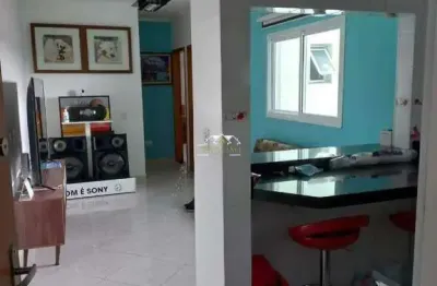 Cobertura com 2 dormitórios à venda, 100 m² por r$ 530.000,00 - vila camilópolis - santo andré/sp