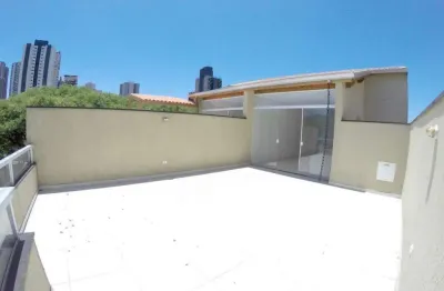 Cobertura à venda, 125 m² por r$ 585.000,00 - jardim - santo andré/sp