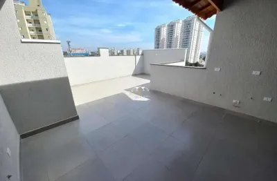 Cobertura à venda, 108 m² por r$ 570.000,01 - vila valparaíso - santo andré/sp