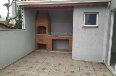 Cobertura à venda, 101 m² por r$ 550.000,00 - vila valparaíso - santo andré/sp