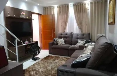 Sobrado à venda, 150 m² por r$ 710.000,01 - jardim santo alberto - santo andré/sp