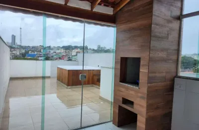 Cobertura com 3 dormitórios à venda, 130 m² por r$ 645.000,00 - vila pires - santo andré/sp