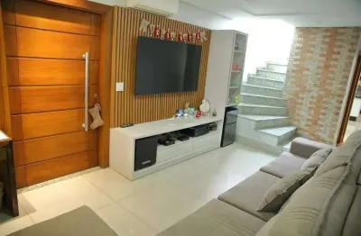 Sobrado mobiliado com 3 dormitórios e 2 vagas no parque santo antônio – são bernardo do campo