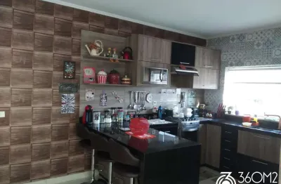 Sobrado para venda em santo andré, jardim stella, 3 dormitórios, 1 suíte, 2 banheiros, 2 vagas