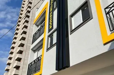 Cobertura para venda em santo andré, vila assunção, 2 dormitórios, 1 suíte, 3 banheiros, 1 vaga