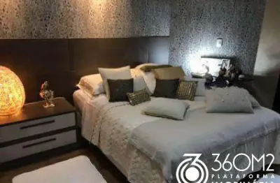 Apartamento para venda em santo andré, vila valparaíso, 3 dormitórios, 3 suítes, 5 banheiros, 2 vagas