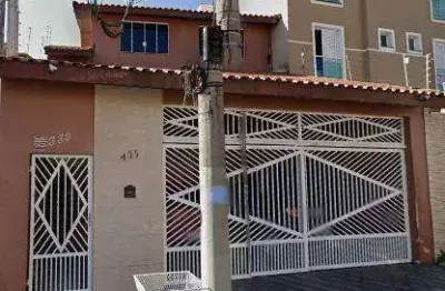 Sobrado para Venda em Santo André, Vila Cecília Maria, 2 dormitórios, 1 suíte, 2 banheiros, 2 vagas