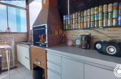 Cobertura para venda em santo andré, vila curuçá, 2 dormitórios, 2 suítes, 2 banheiros, 1 vaga