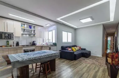 Cobertura para venda em santo andré, jardim, 3 dormitórios, 1 suíte, 2 banheiros, 2 vagas