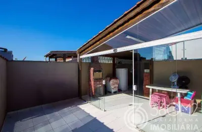 Cobertura para venda em santo andré, vila junqueira, 2 dormitórios, 1 banheiro, 1 vaga