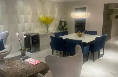 Apartamento para venda em santo andré, jardim, 3 dormitórios, 3 suítes, 5 banheiros, 4 vagas