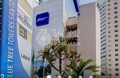 Flat para venda em santo andré, centro, 1 dormitório, 1 suíte, 1 vaga