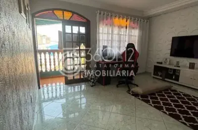 Sobrado para Venda em Santo André, Jardim Aclimação, 3 dormitórios, 1 suíte, 3 banheiros, 2 vagas