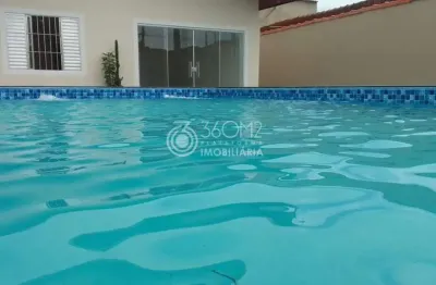 Casa para venda em itanhaém, jardim suarão, 2 dormitórios, 2 banheiros, 6 vagas