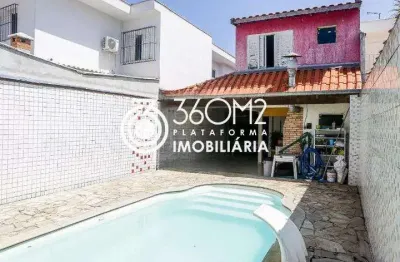 Sobrado para venda em santo andré, vila eldízia, 3 dormitórios, 1 suíte, 3 banheiros, 4 vagas