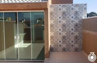 Cobertura para venda em santo andré, vila camilópolis, 2 dormitórios, 1 banheiro, 1 vaga