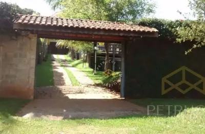 Chácara residencial à venda, recanto dos dourados, campinas - ch0014.