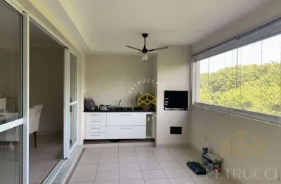 Apartamento com 3 dormitórios para alugar, 134 m² por r$ 9.677,00 - vila brandina - campinas/sp