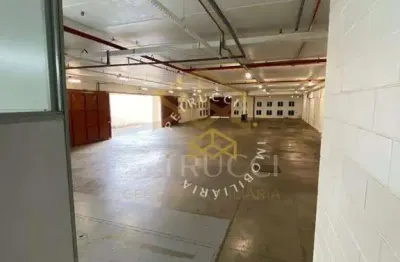 Barracão para alugar, 1300 m² por r$ 29.000,00 - parque rural fazenda santa cândida - campinas/sp