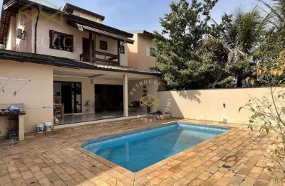 Casa com 3 dormitórios à venda, 220 m² por r$ 1.450.000,00 - mansões santo antônio - campinas/sp