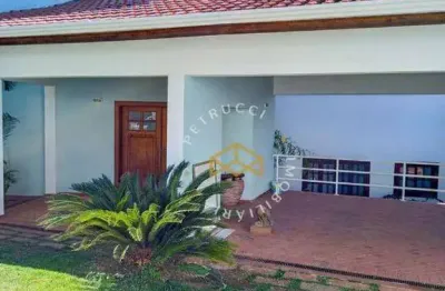 Casa com 4 dormitórios à venda, 371 m² por r$ 1.800.000,00 - loteamento caminhos de san conrado (sousas) - campinas/sp