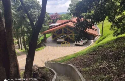 Chácara com 5 dormitórios à venda, 7000 m² por r$ 2.235.000,00 - chácara alpina  - valinhos/sp