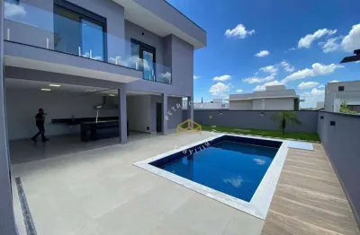 Casa com 3 dormitórios à venda, 284 m² por r$ 2.600.000,00 - condomínio zurich dorf - valinhos/sp