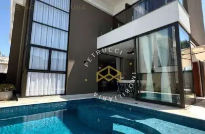 Casa com 3 dormitórios à venda, 311 m² por r$ 2.990.000,00 - loteamento parque dos alecrins - campinas/sp