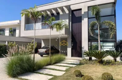 Casa com 4 dormitórios à venda, 400 m² por r$ 5.500.000,00 - alphaville dom pedro - campinas/sp