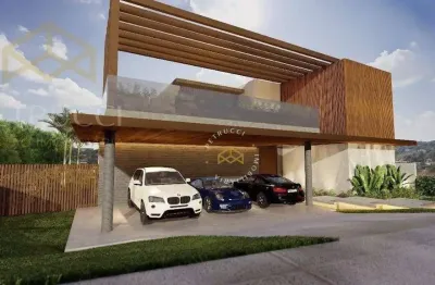Casa com 5 dormitórios à venda, 566 m² por r$ 7.500.000,00 - loteamento caminhos de san conrado (sousas) - campinas/sp