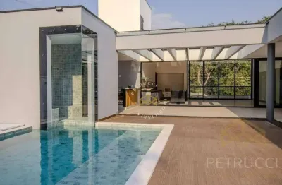 Casa com 4 dormitórios à venda, 500 m² por r$ 8.000.000,00 - loteamento alphaville campinas - campinas/sp