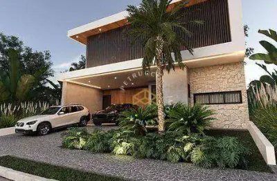 Casa com 4 dormitórios à venda, 366 m² por r$ 3.390.000,00 - parque brasil 500 - paulínia/sp