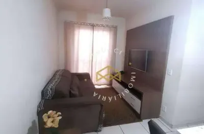 Apartamento com 2 dormitórios à venda, 49 m² por r$ 245.000,00 - residencial cosmos - campinas/sp