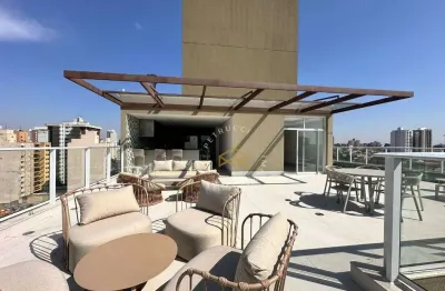 Apartamento com 1 dormitório, 38 m² - venda por r$ 700.000,00 ou aluguel por r$ 5.348,00/mês - cambuí - campinas/sp