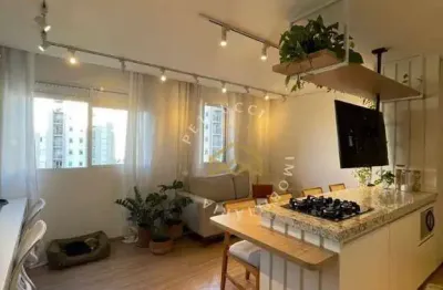 Apartamento com 1 dormitório à venda, 37 m² no  jardim ibirapuera - campinas/sp