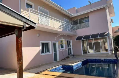 Casa com 4 dormitórios, 402 m² - venda por r$ 1.899.000,00 ou aluguel por r$ 9.750,00/mês - betel - paulínia/sp