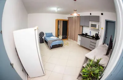 Studio com 1 dormitório para alugar, 20 m² - cambuí - campinas/sp