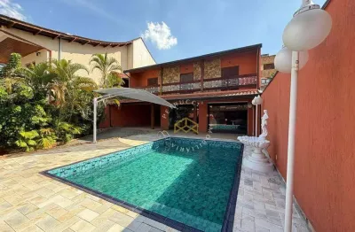 Casa com 5 dormitórios à venda, 315 m² - jardim chapadão - campinas/sp