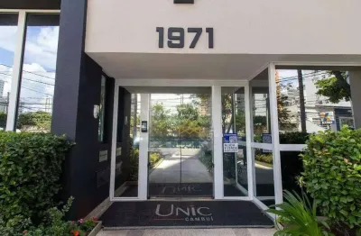 Apartamento com 1 dormitório para alugar, 47 m² - cambuí - campinas/sp